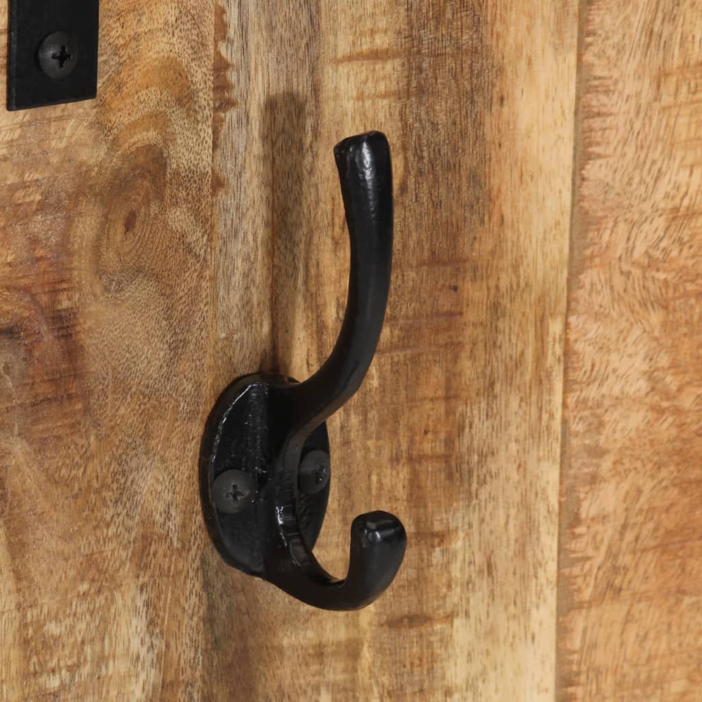 tömör nyers mangófa fogas 35 x 8 x 110 cm