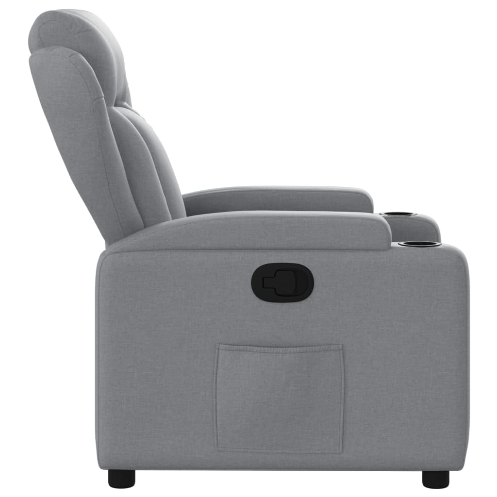 világosszürke szövet relaxfotel