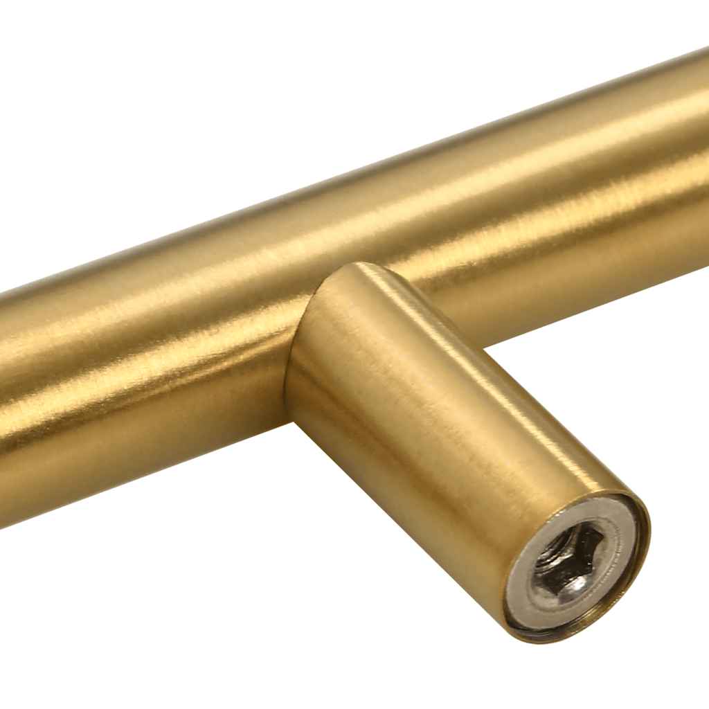 10 db aranyszínű rozsdamentes acél szekrényfogantyú 160 mm