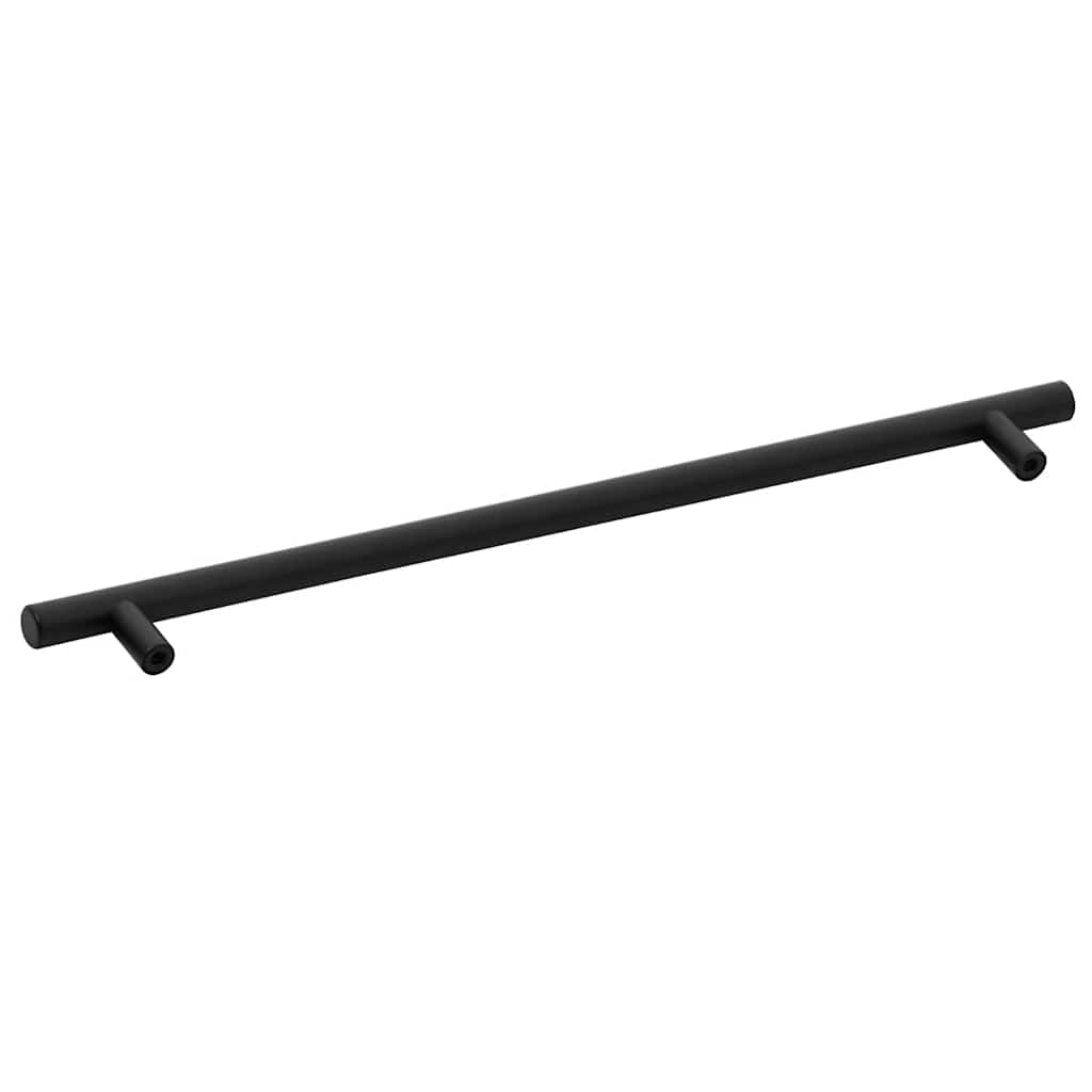 5 db fekete rozsdamentes acél szekrényfogantyú 480 mm