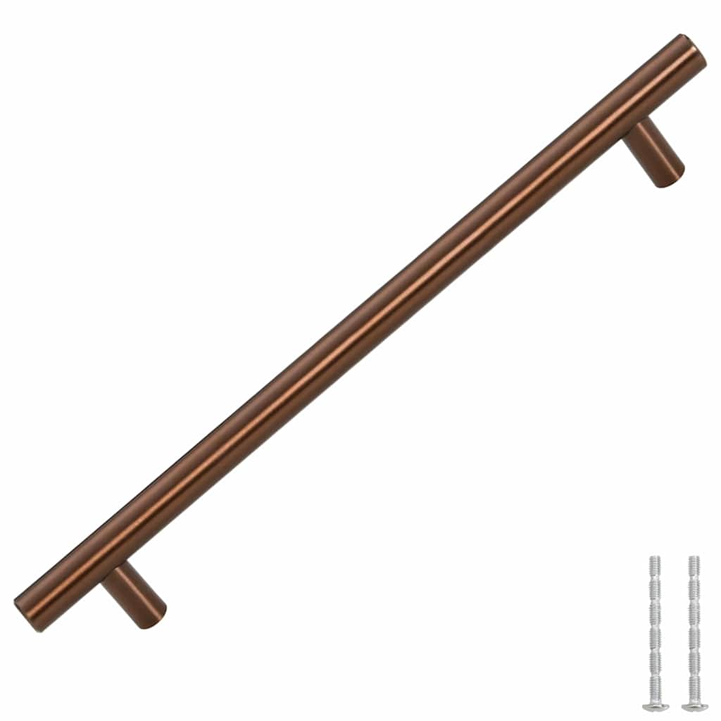 5 db bronz rozsdamentes acél szekrényfogantyú 192 mm