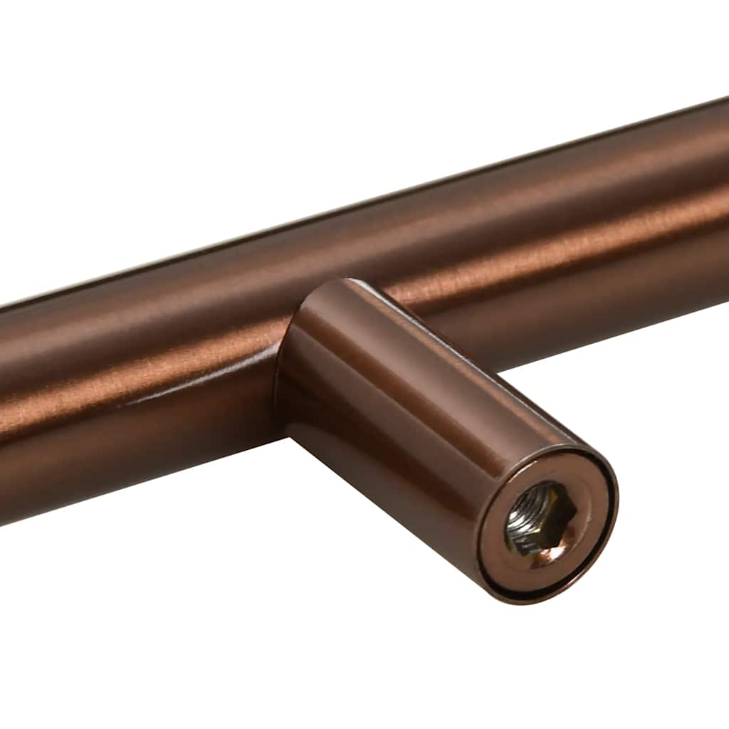 5 db bronz rozsdamentes acél szekrényfogantyú 192 mm