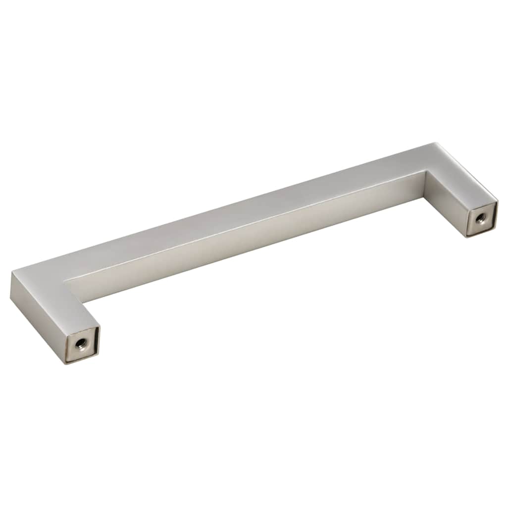 10 db ezüst rozsdamentes acél szekrényfogantyú 128 mm