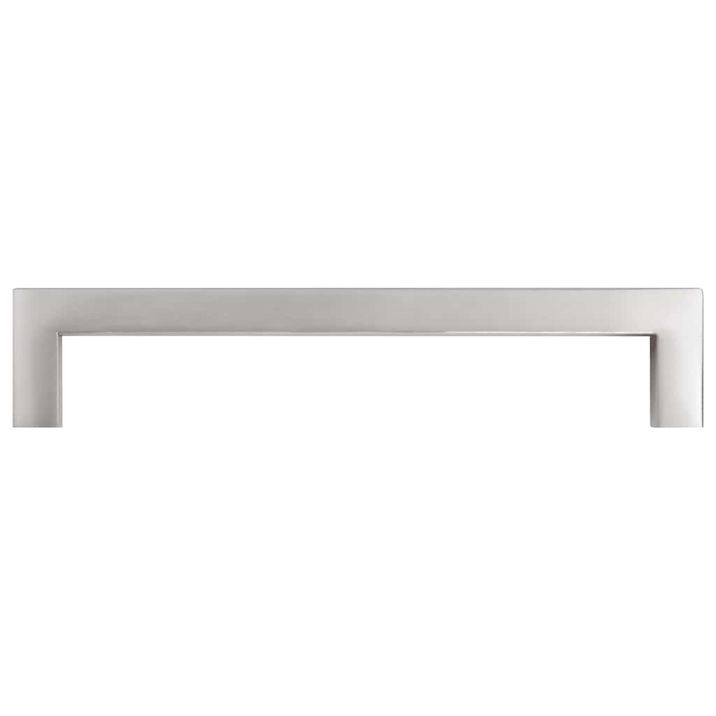 10 db ezüst rozsdamentes acél szekrényfogantyú 160 mm