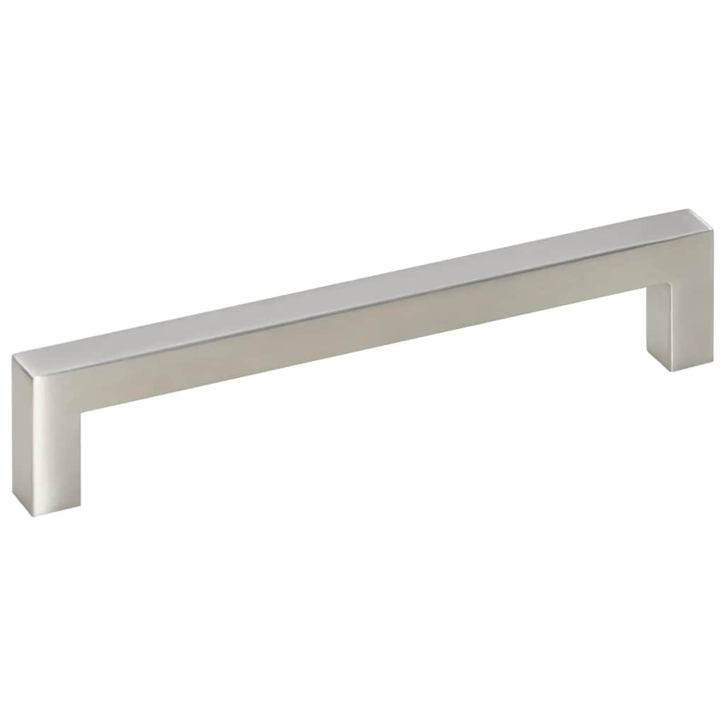 10 db ezüst rozsdamentes acél szekrényfogantyú 160 mm