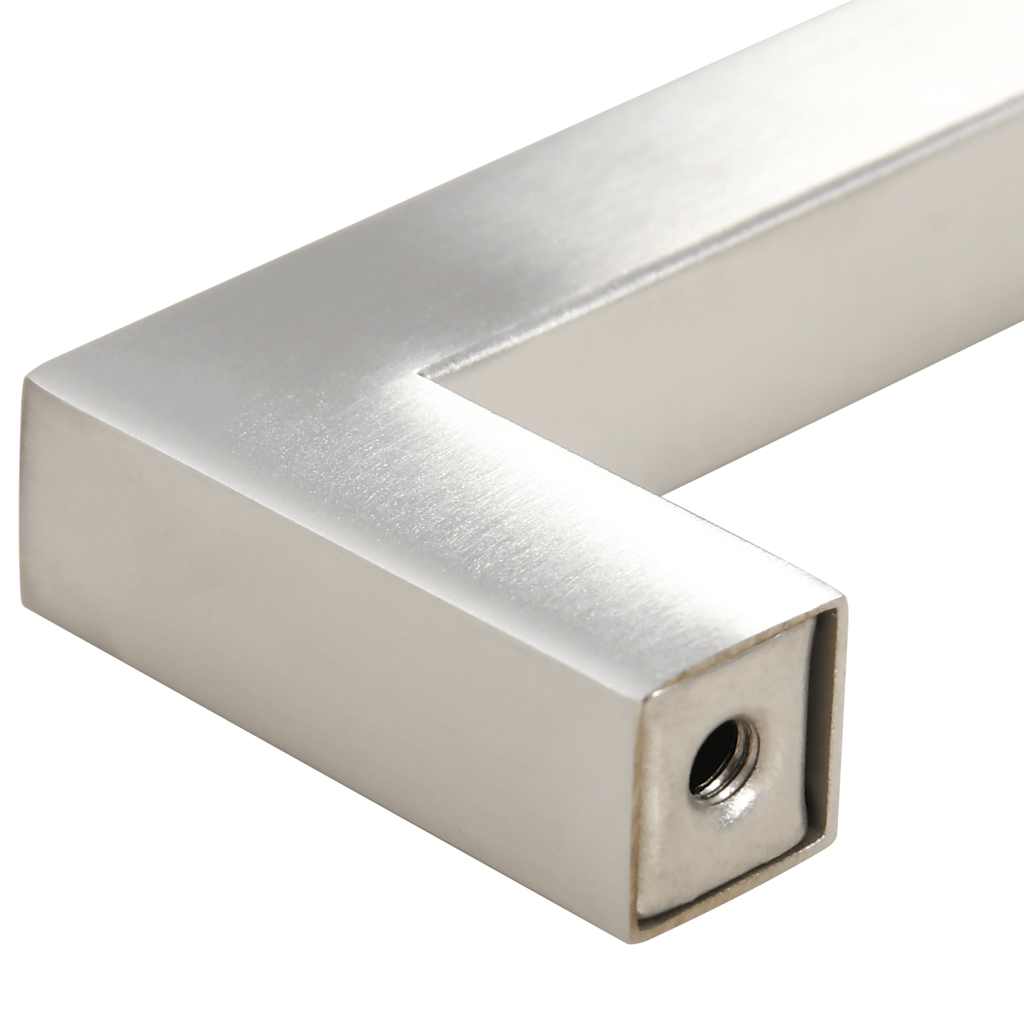 10 db ezüst rozsdamentes acél szekrényfogantyú 160 mm