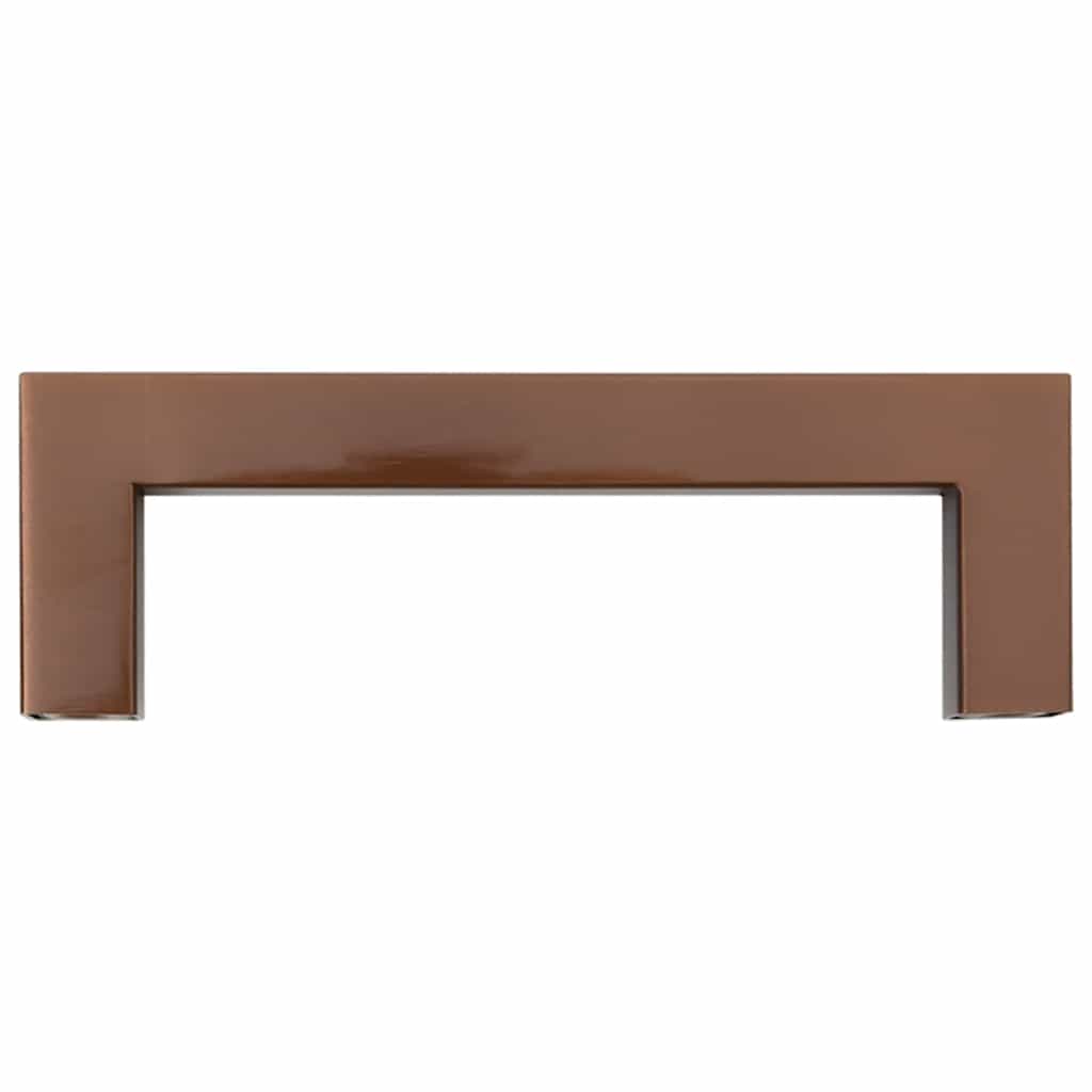 10 db bronz rozsdamentes acél szekrényfogantyú 96 mm