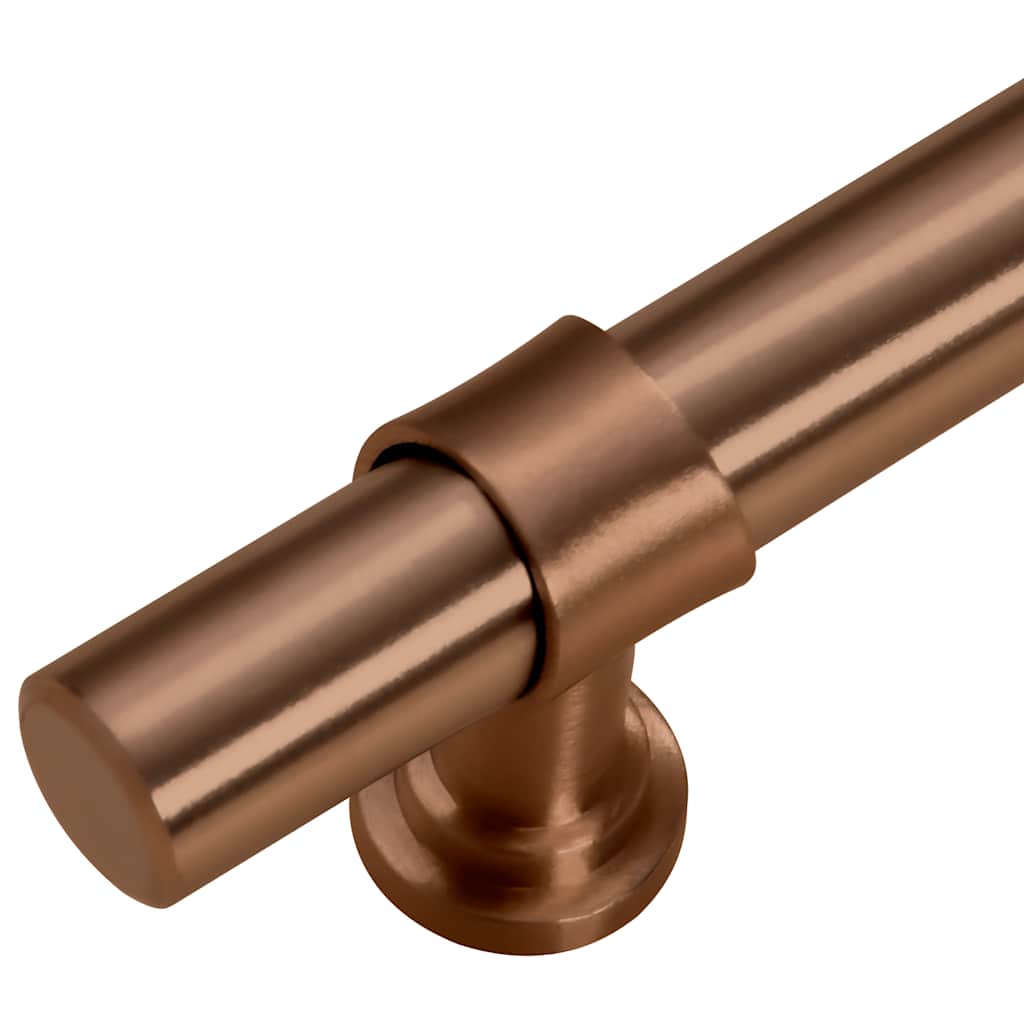 10 db bronz rozsdamentes acél szekrényfogantyú 128 mm