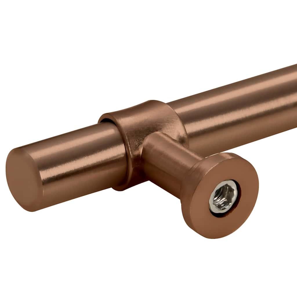 10 db bronz rozsdamentes acél szekrényfogantyú 128 mm