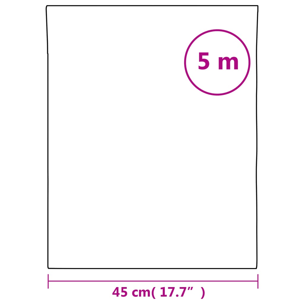 matt fehér PVC ablakfólia 45 x 500 cm