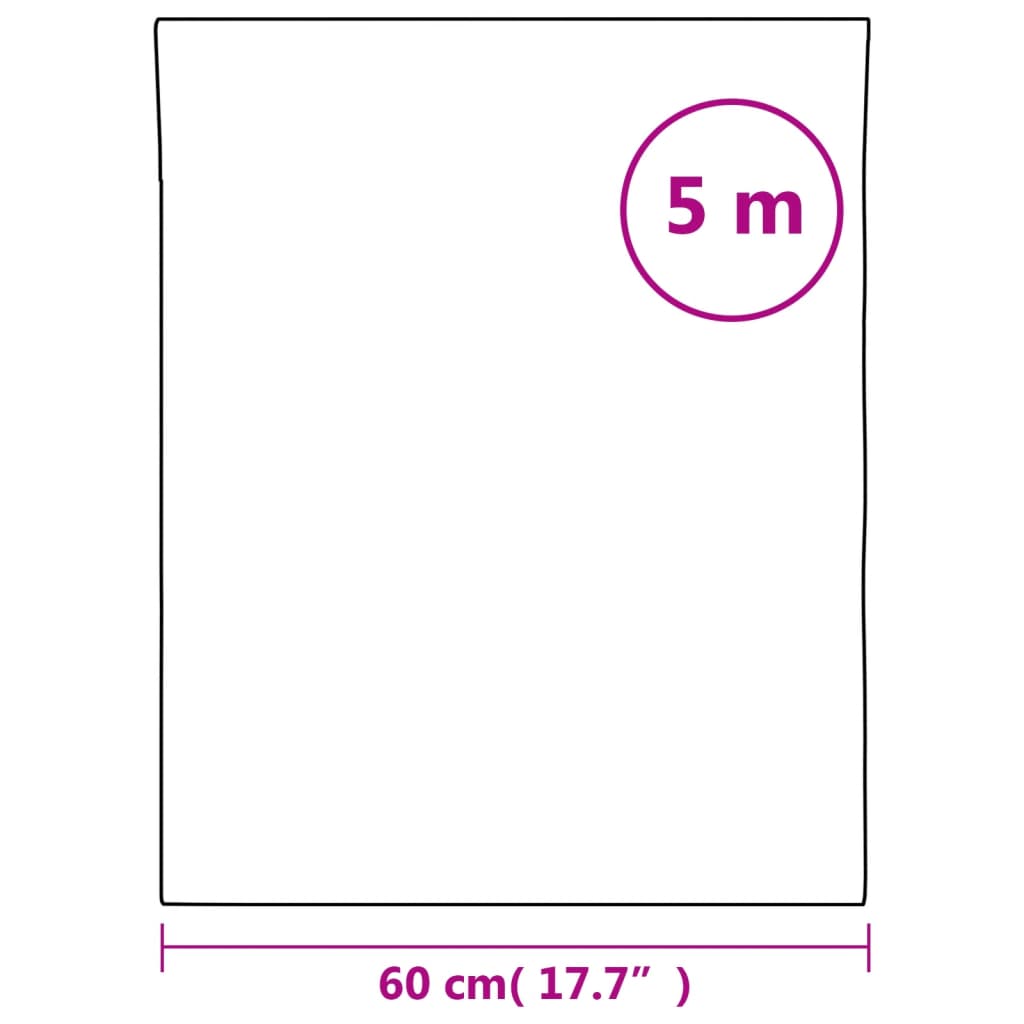 matt fehér PVC ablakfólia 60 x 500 cm