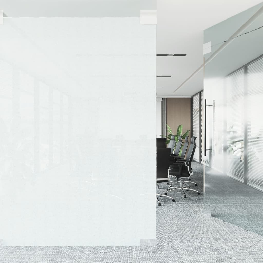 matt fehér PVC ablakfólia 90x500 cm