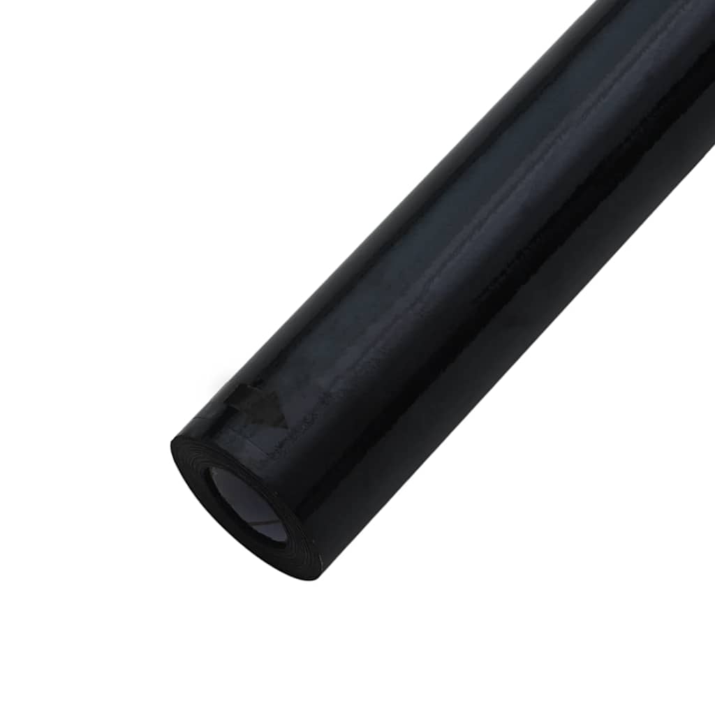 5 db matt fekete PVC statikus ablakfólia