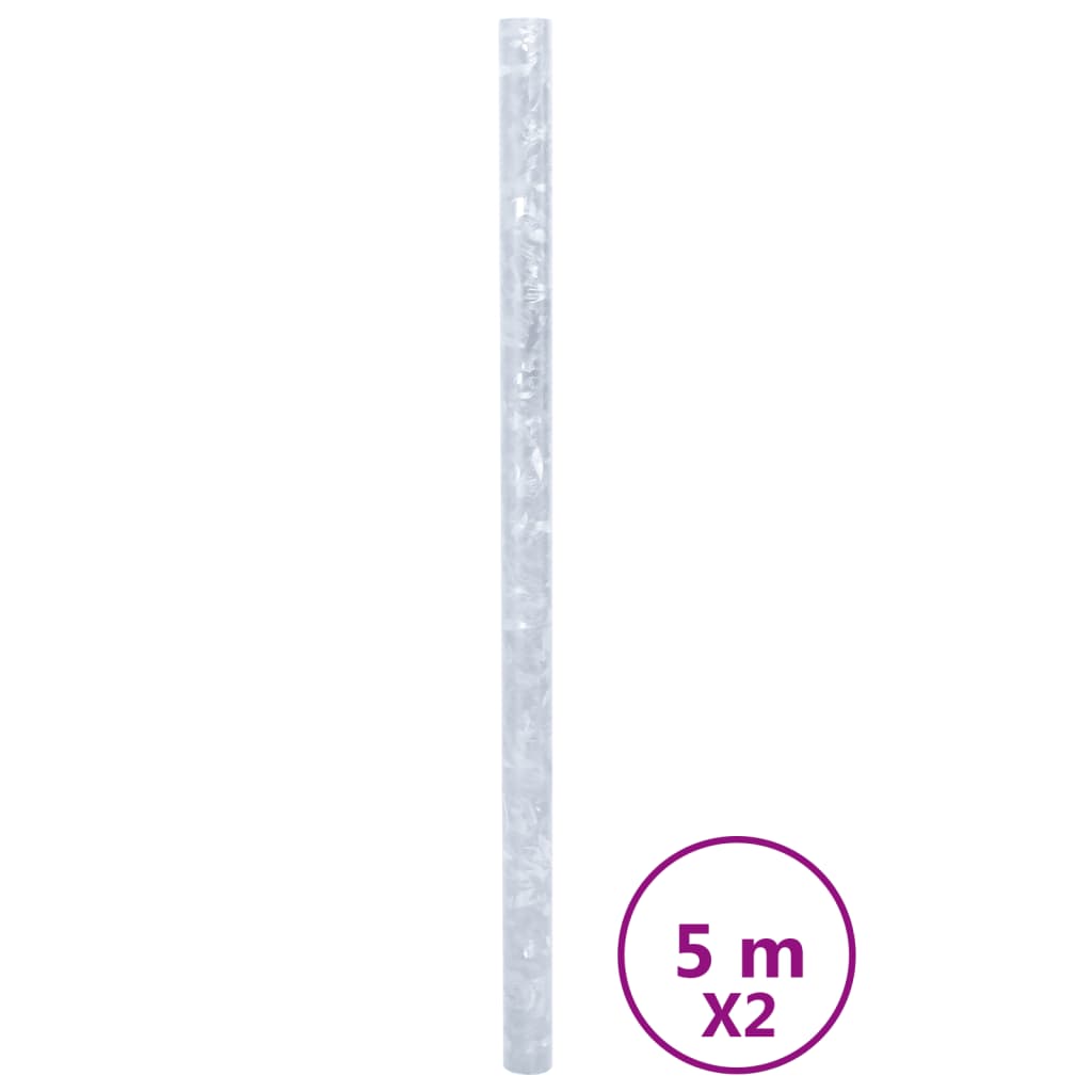 2 db matt virágminta PVC ablakfólia