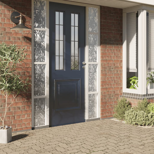 4 db matt virágminta PVC ablakfólia