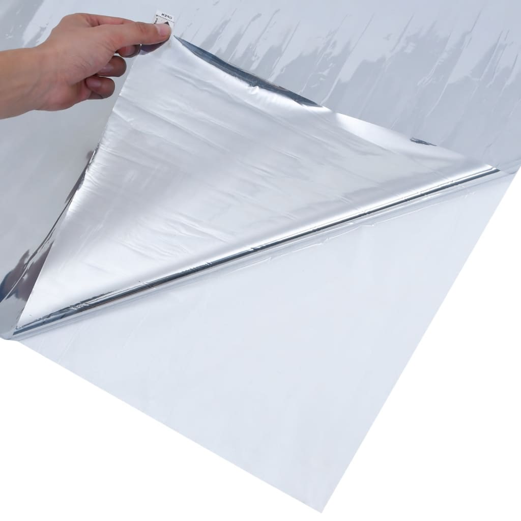 5 db ezüst PVC fényvisszaverő statikus napsugárzás elleni fólia