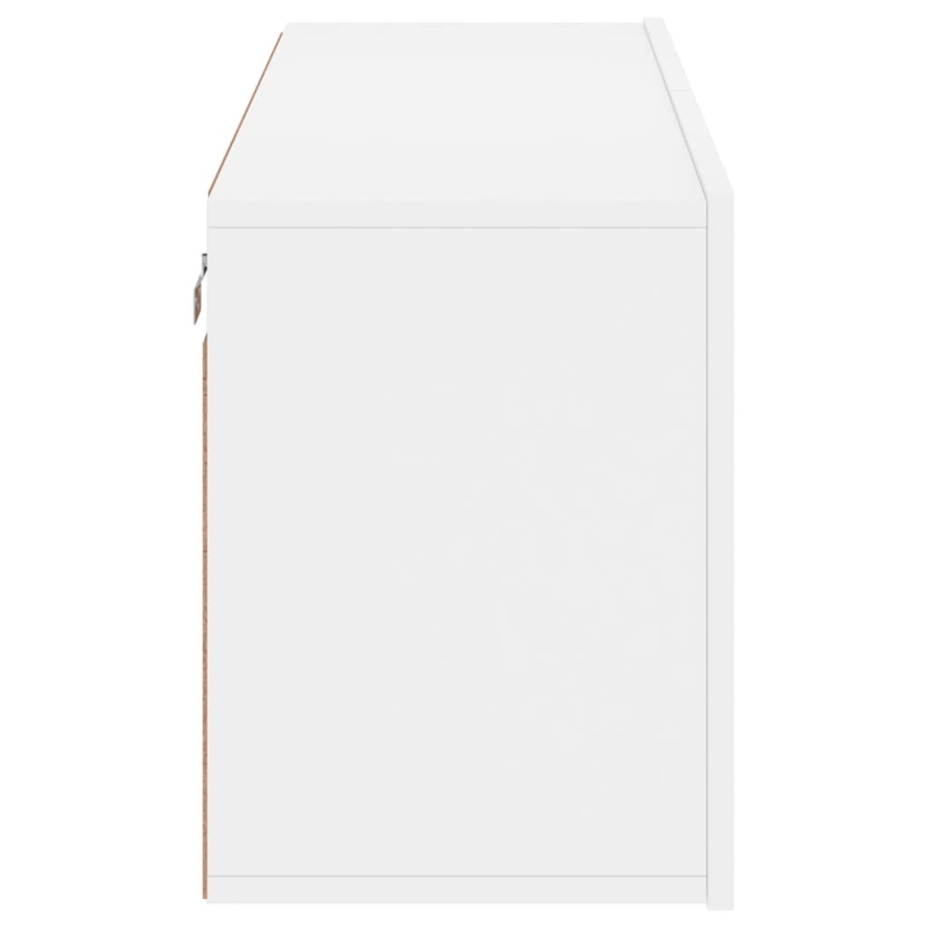 fehér falra szerelhető TV-szekrény 100 x 30 x 41 cm