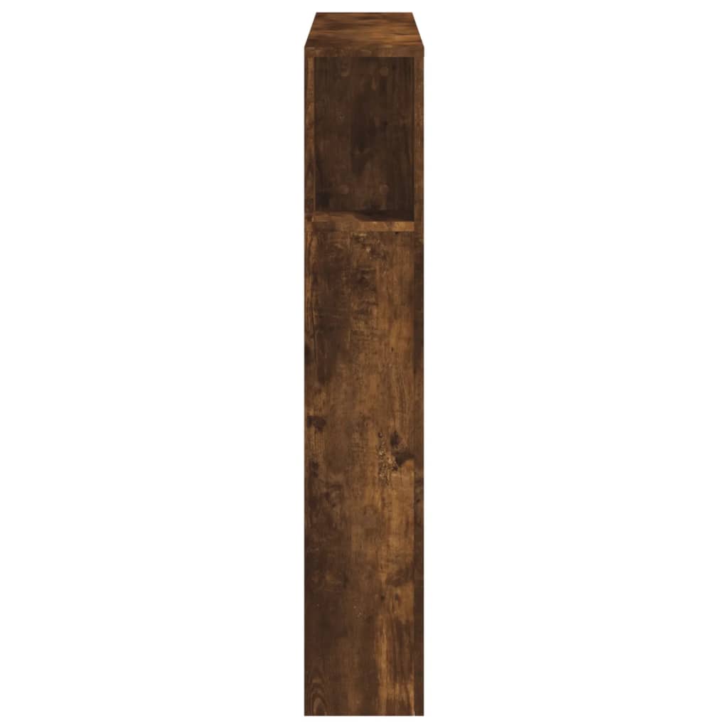sonoma tölgy színű szerelt fa LED-es fejtámla 100x18,5x103,5 cm