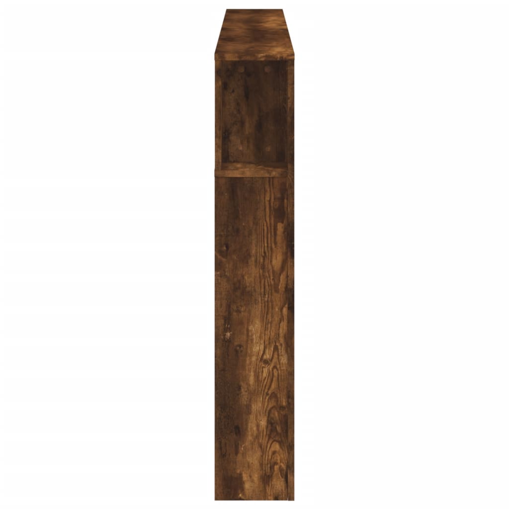 sonoma tölgy színű szerelt fa LED-es fejtámla 180x18,5x103,5 cm