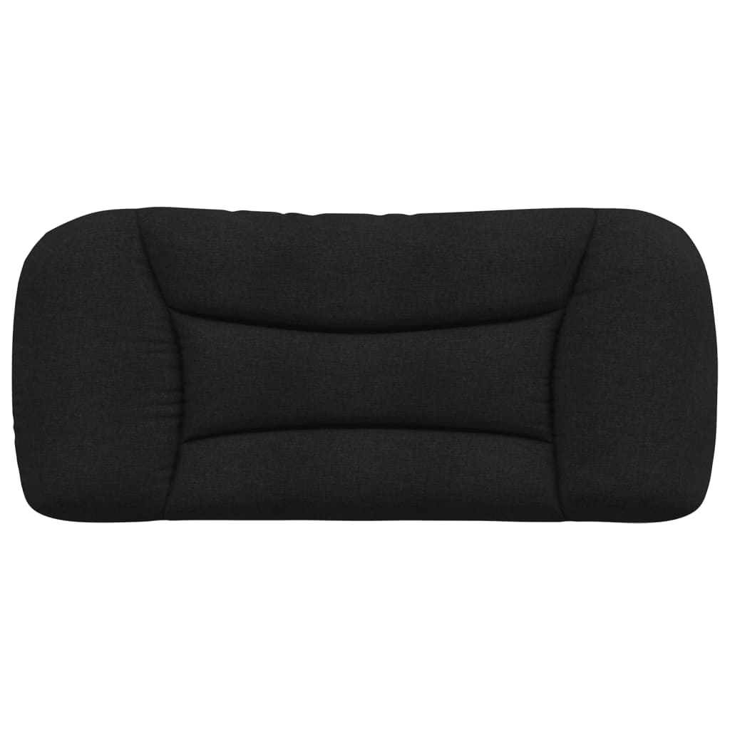 fekete szövet fejtámla párna Hvar 90 cm