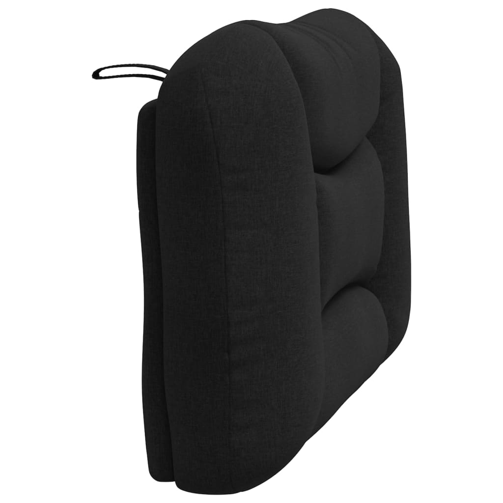 fekete szövet fejtámla párna Hvar 90 cm
