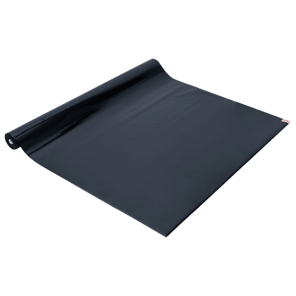 matt fekete PVC statikus ablakfólia 60 x 1000 cm