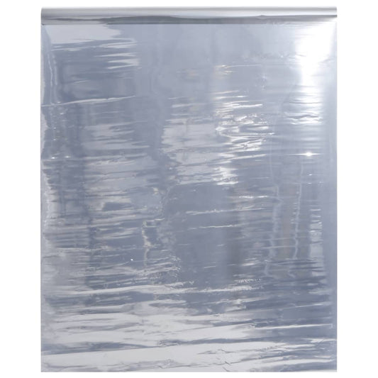 ezüst PVC tükröző statikus napsugárzás elleni fólia 60 x2000 cm