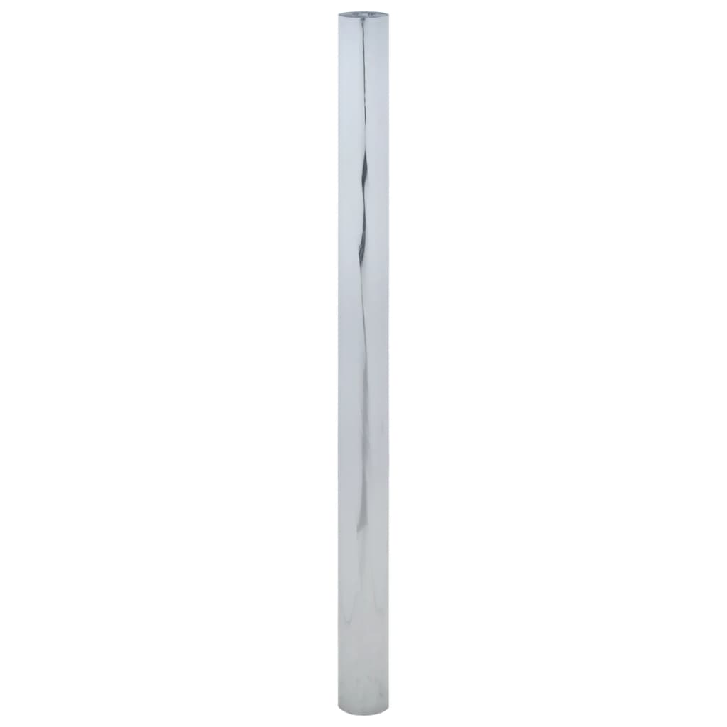 ezüst PVC tükröző statikus napsugárzás elleni fólia 90 x1000 cm