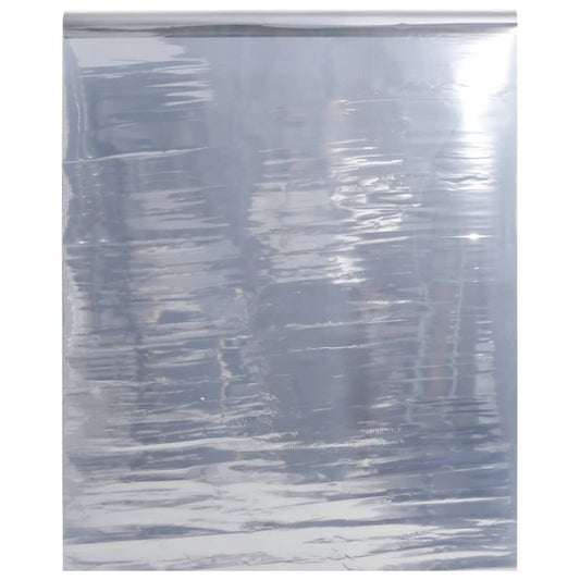 ezüst PVC tükröző statikus napsugárzás elleni fólia 90 x2000 cm