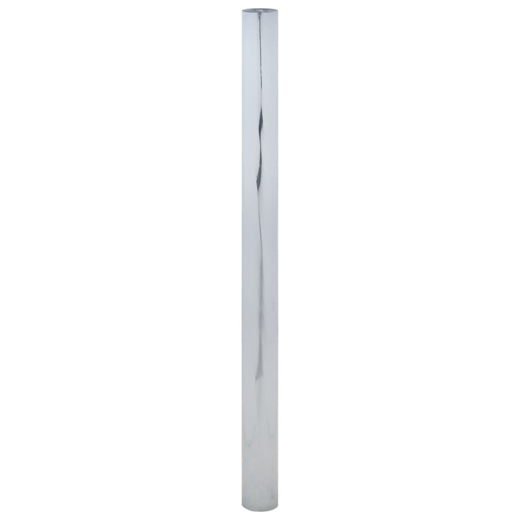 ezüst PVC tükröző statikus napsugárzás elleni fólia 90 x2000 cm