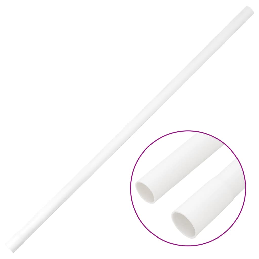 PVC kábelcsatornák kapcsokkal Ø25 mm 10 m