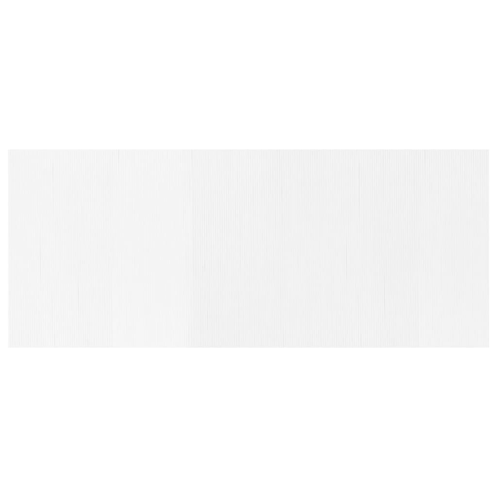 fehér bambusz térelválasztó 165 x 400 cm