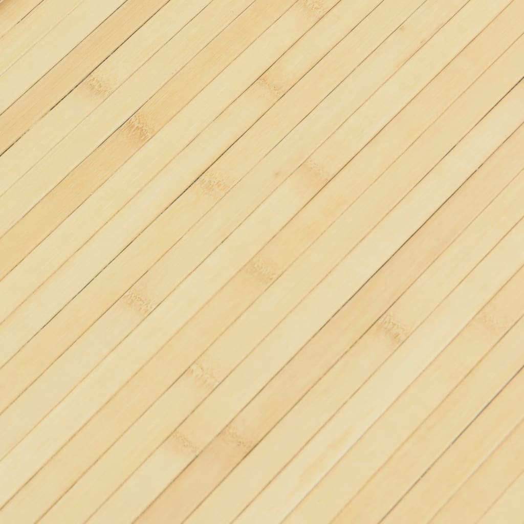 világos természetes bambusz térelválasztó 165 x 600 cm