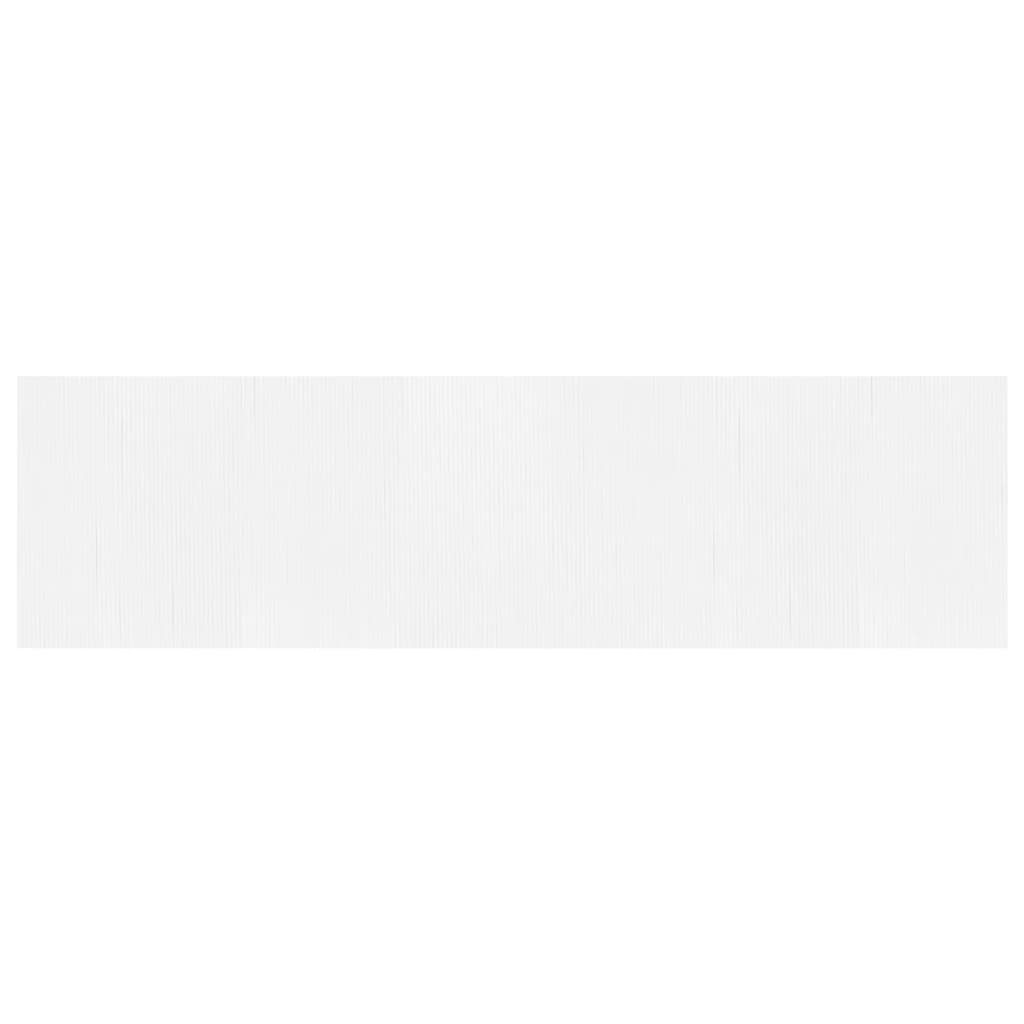 fehér bambusz térelválasztó 165 x 600 cm