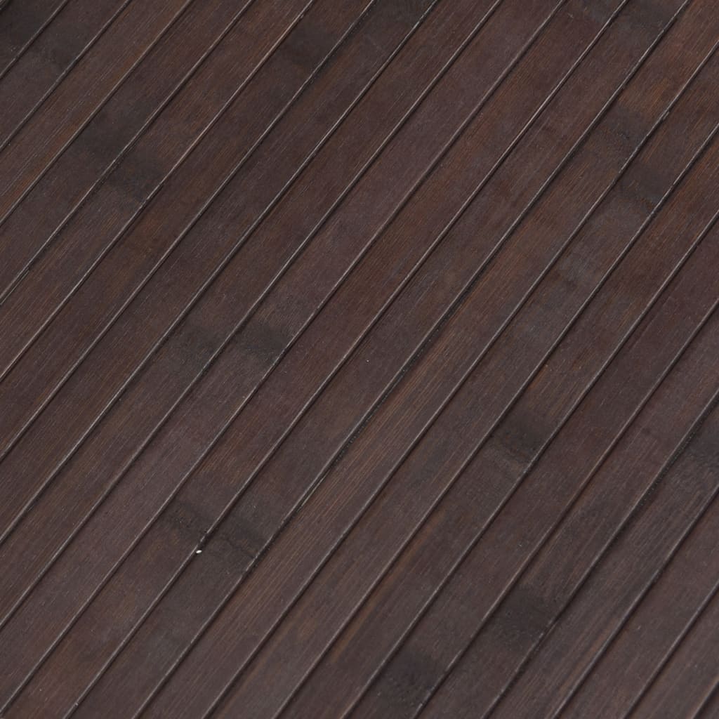 sötétbarna bambusz térelválasztó 165 x 800 cm