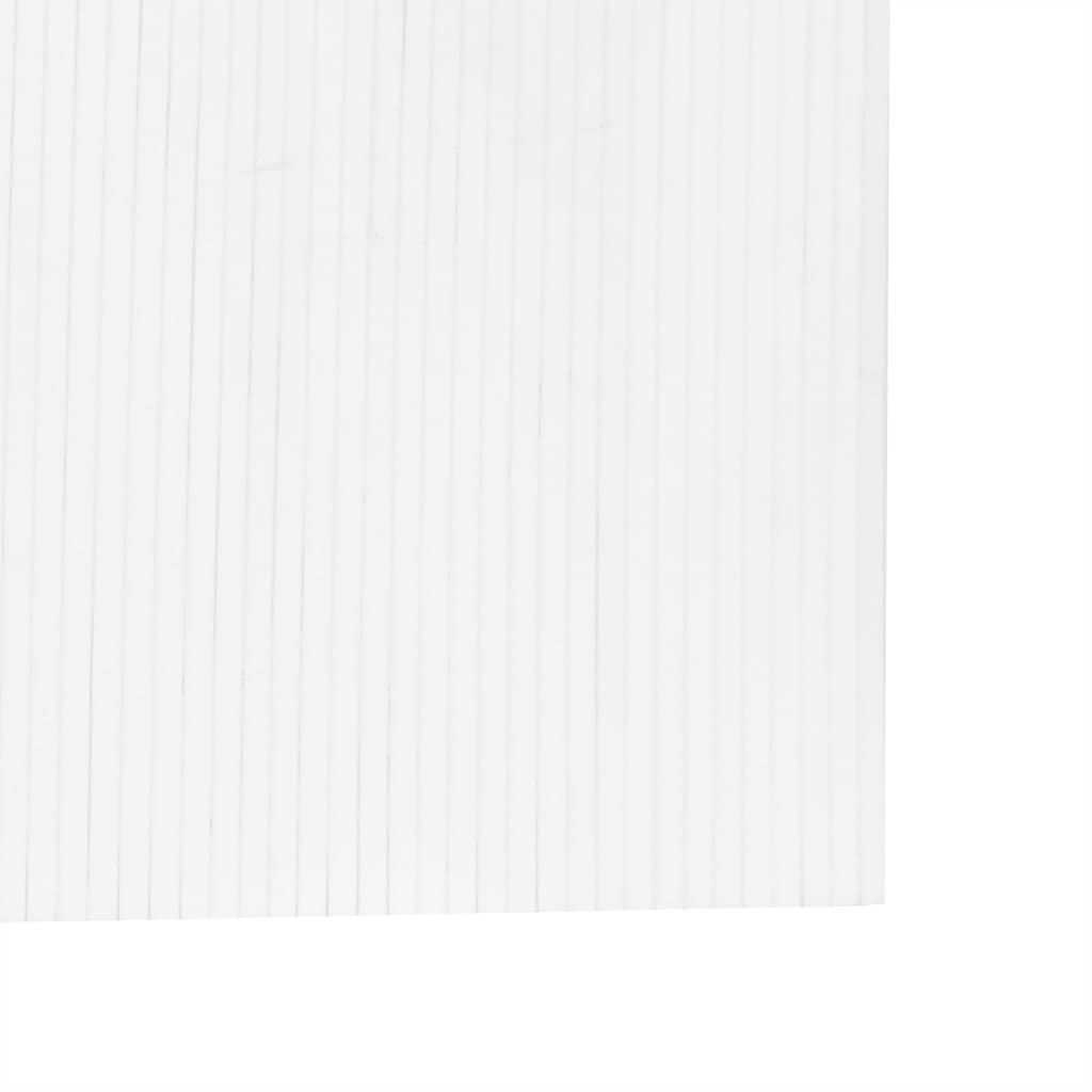 fehér bambusz térelválasztó 165 x 800 cm