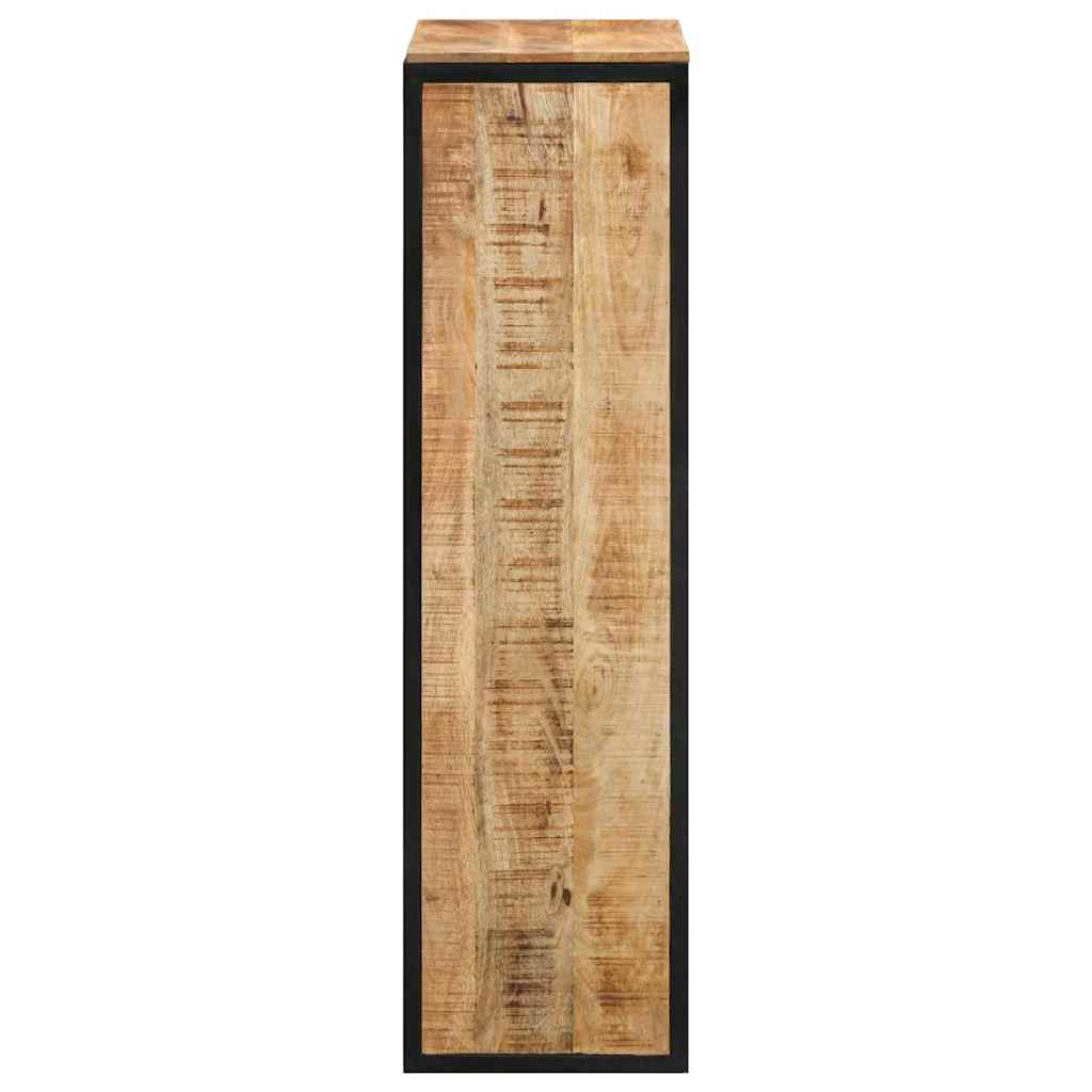 Cipőszekrény tárolóval Barna 50 x 30 x 110 cm Tömör mangófa