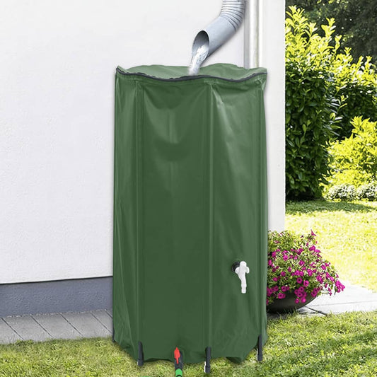 összecsukható PVC víztartály csappal 380 L