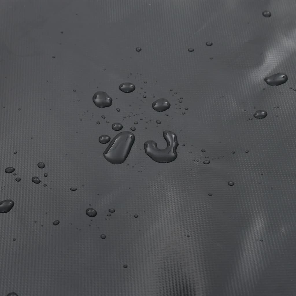 antracitszürke ponyva 3 x 4 m 650 g/m²