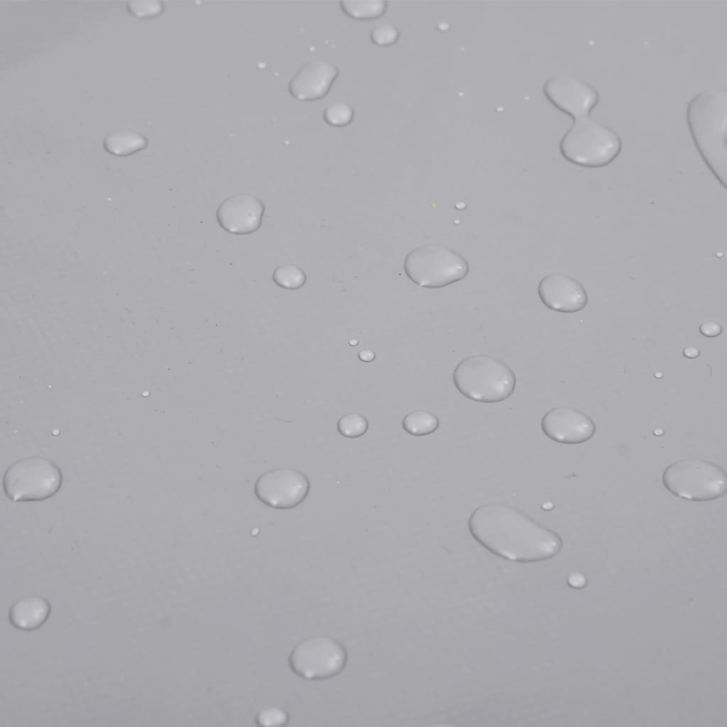 szürke ponyva 1,5 x 2 m 650 g/m²