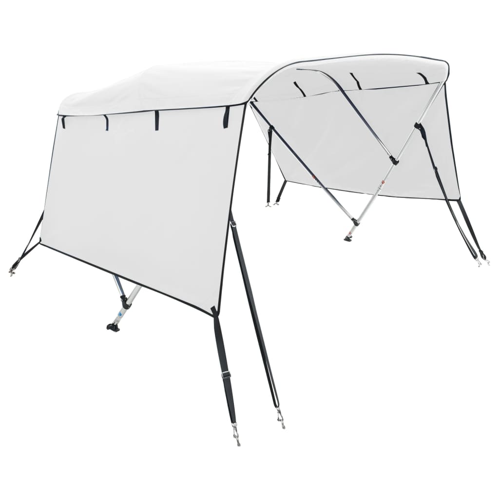 háromágú bimini tető oldalfalakkal 183 x (170-182) x 137 cm