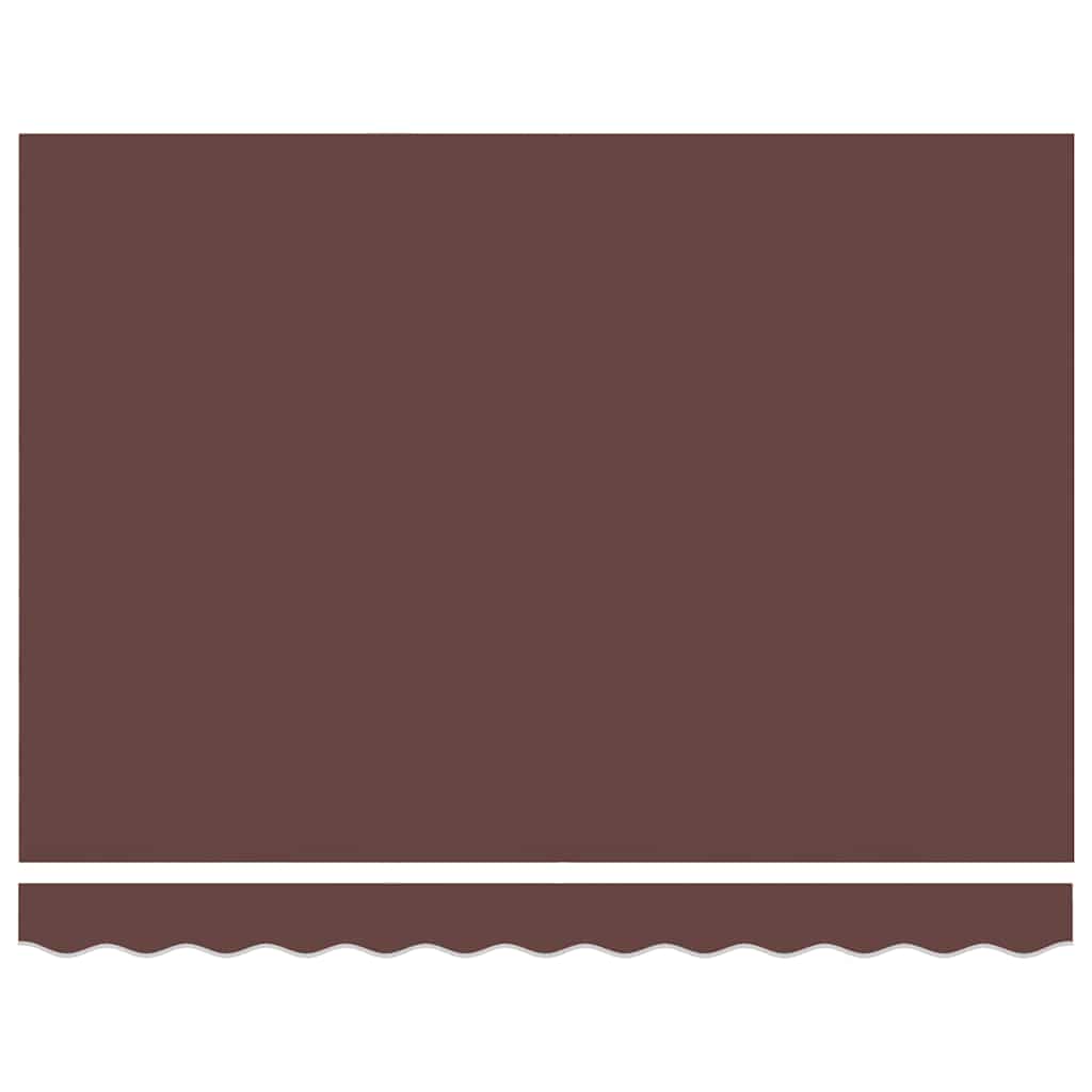 barna kézzel kihúzható napellenző 300 x 250 cm