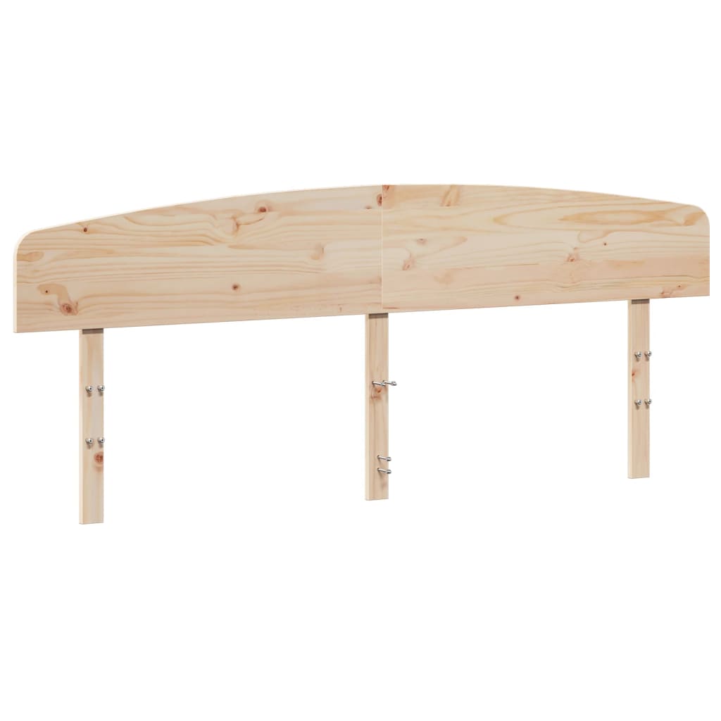 tömör fenyőfa fejtámla 180 cm
