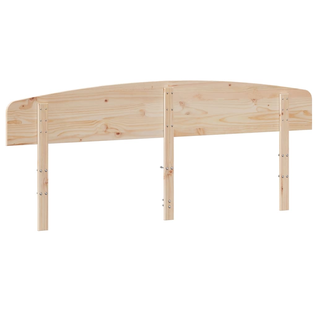 tömör fenyőfa fejtámla 180 cm