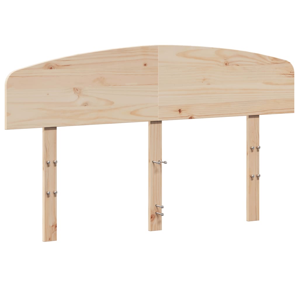 tömör fenyőfa fejtámla 140 cm