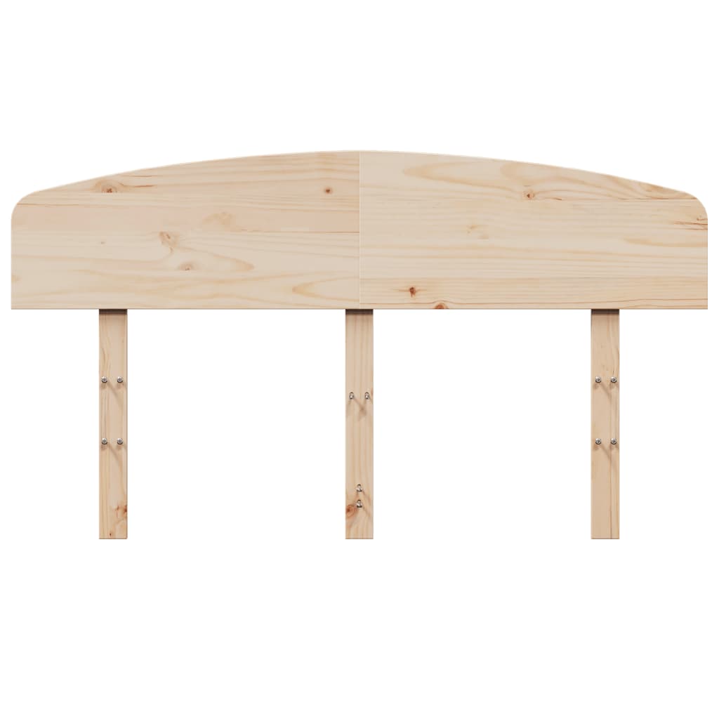 tömör fenyőfa fejtámla 140 cm