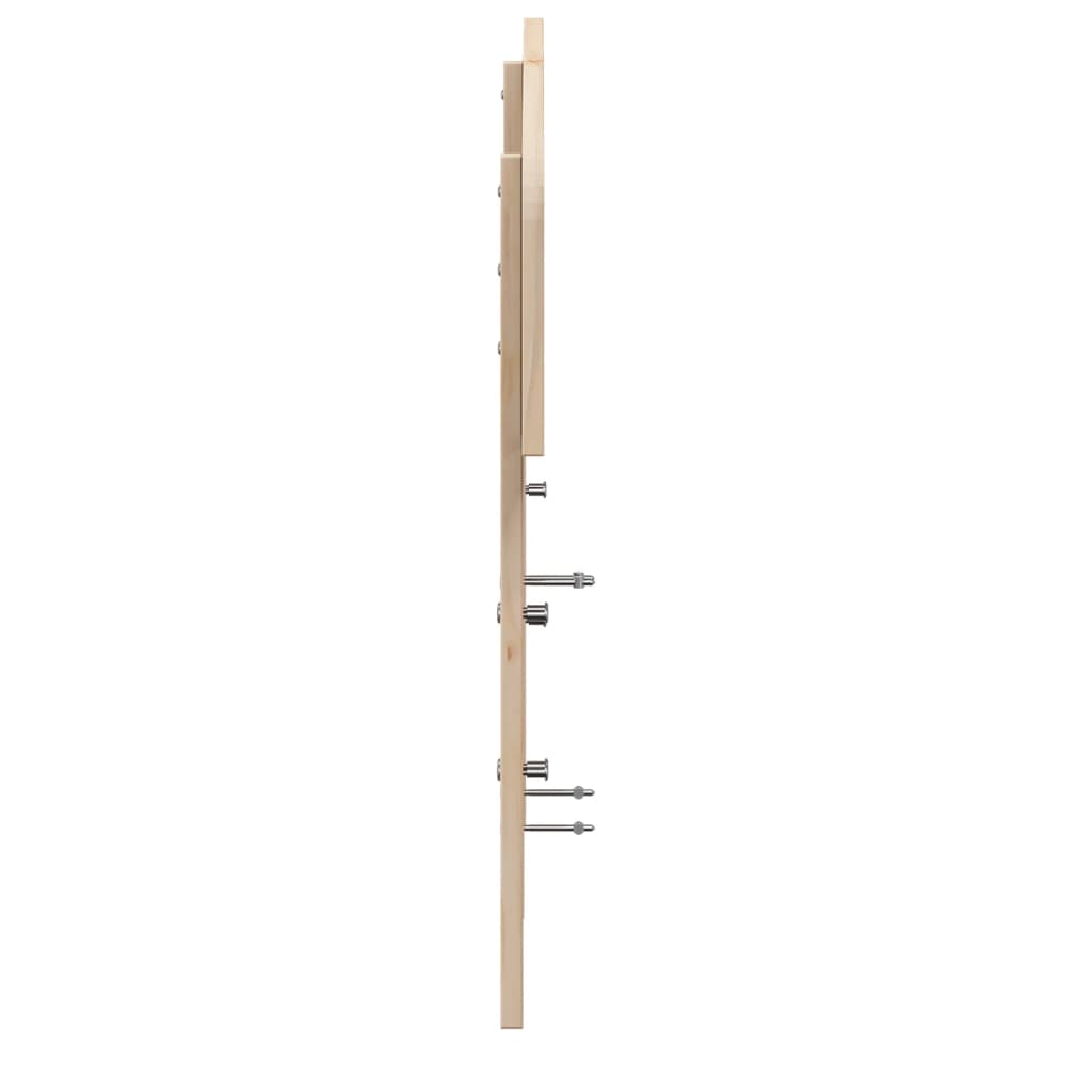 tömör fenyőfa fejtámla 140 cm