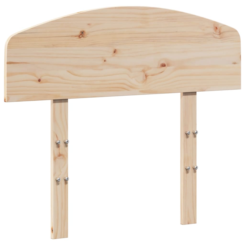 tömör fenyőfa fejtámla 90 cm