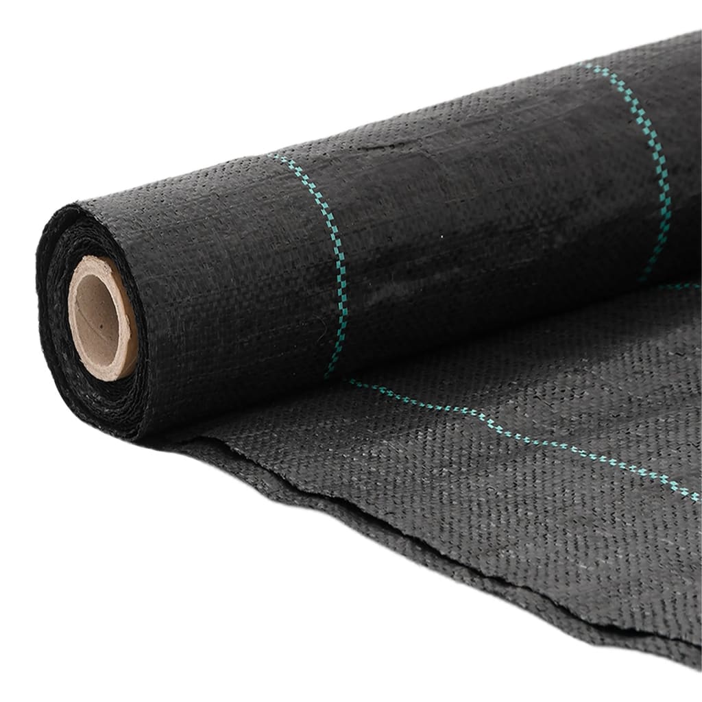 fekete PP talajtakaró membrán 2x25 m