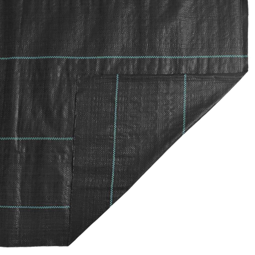 fekete PP talajtakaró membrán 2x25 m